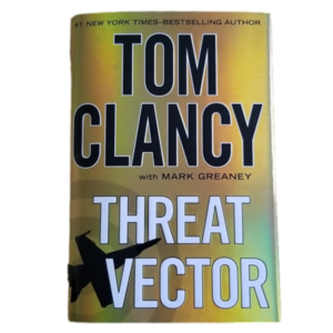 Tom Clancy Threat Vector Hard Cover Book